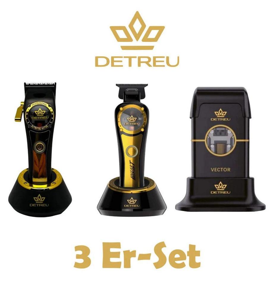 Haarschneider Detreu Produkte 3er Set