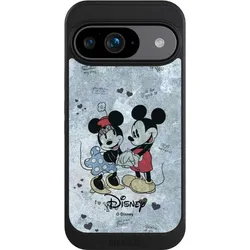 Nivocase Hülle für Google Pixel 9 Handyhülle NIVOcore Case Schwarz Disney Vintage (Google Pixel 9), Smartphone Hülle, Schwarz