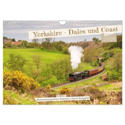 Yorkshire - Dales und Coast (Wandkalender 2026 DIN A4 quer), CALVENDO Monatskalender