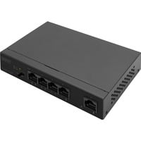 4+1-Port Gigabit PoE, Switch schwarz