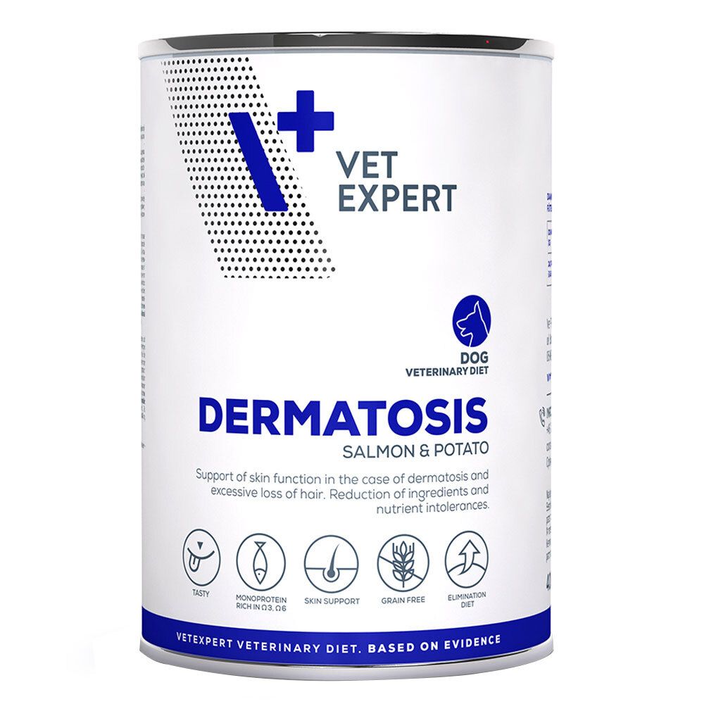 Dermatosis Salmon+Potato VET 400 g Futter