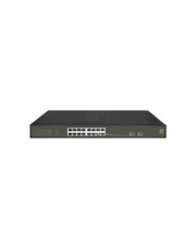 LevelOne Switch 16x GE 2xGSFP 19" 230W 16xPoE+ Rack-Modul (GES-2118P)
