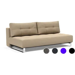 Innovation »Supremax Deluxe« Klappsofa 563 Twist Charcoal