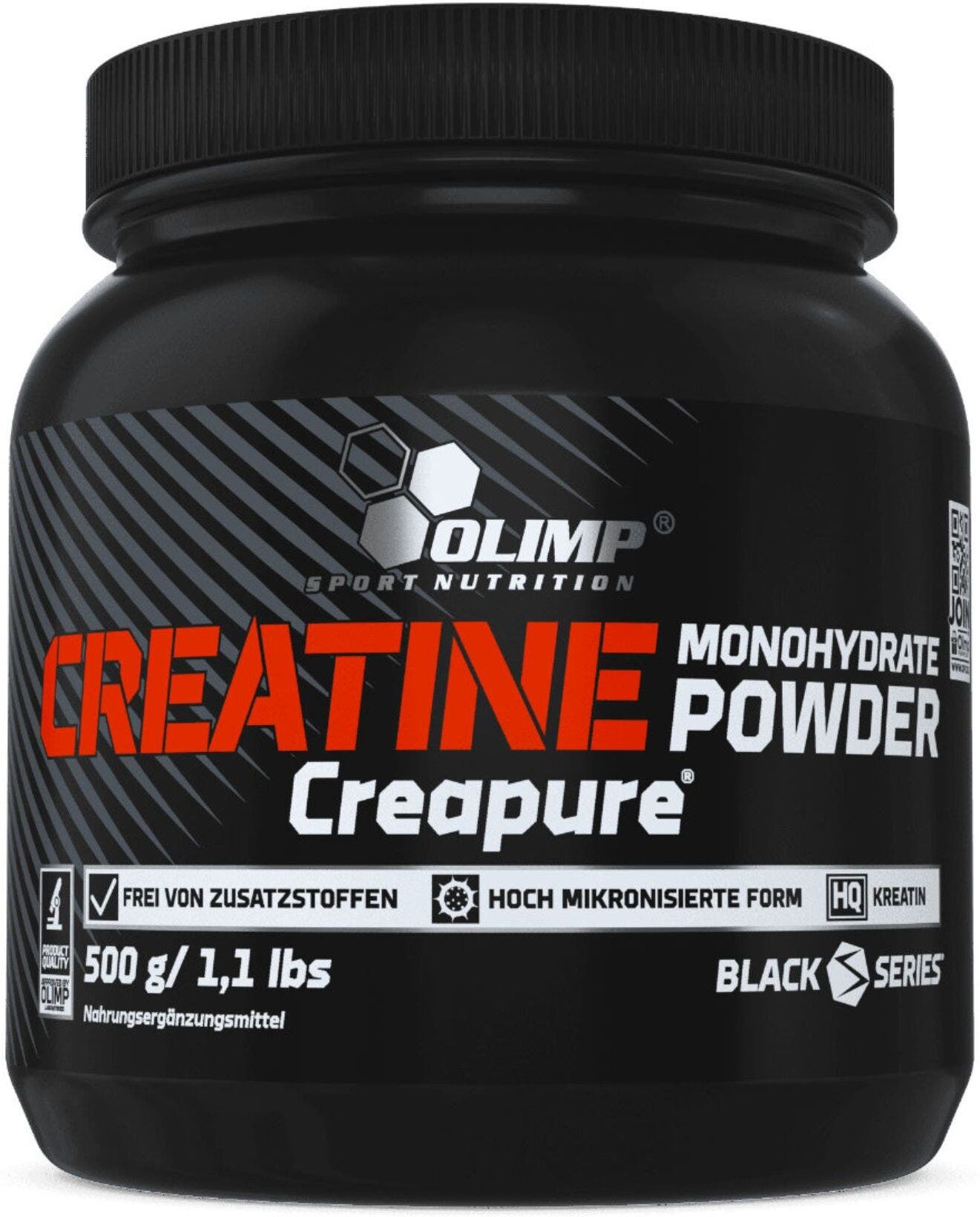 OLIMP Creatine Monohydrate Powder Creapure 500 Grammi 