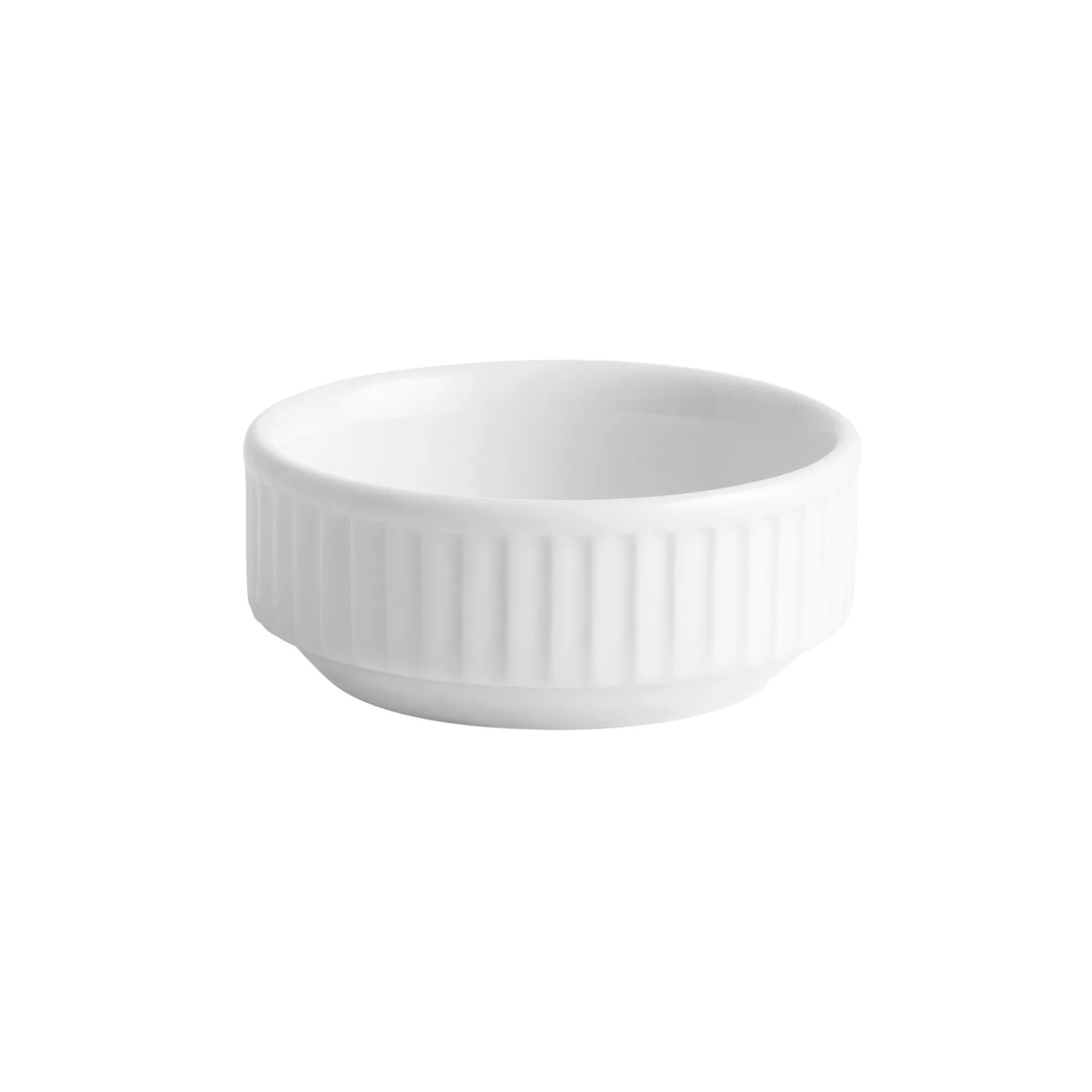 Pillivuyt Plissé mini kom Wit doorsnee 7 cm