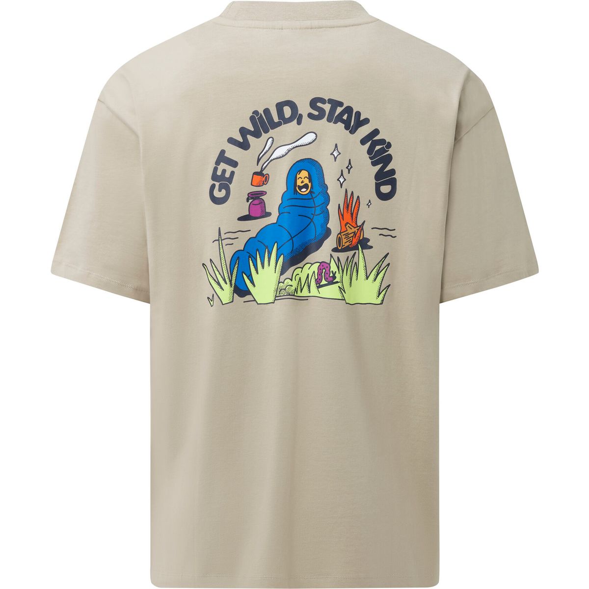 Picture GET Wild Tee cashmere (B) L MTS1375BPure CashmereL