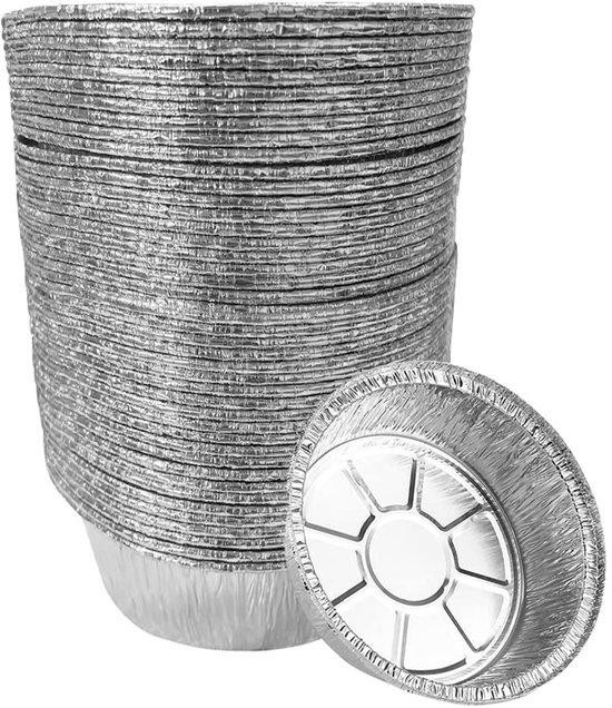 Ronde aluminium cakevorm met antiaanbaklaag, 15 cm, zilver
