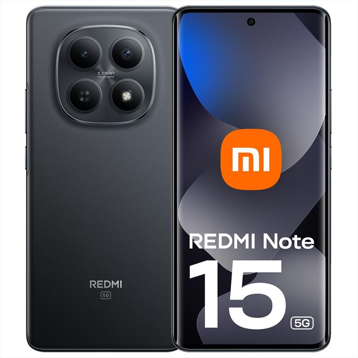 Xiaomi Smartphone Redmi Note 15 5g 6g Ram 128g Rom-black