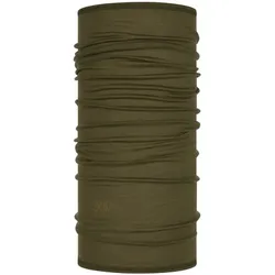 BUFF Lightweight Merinowolle Multifunktionstuch solid bark