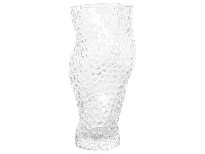 Beliani Blumenvase Glas transparent Elatos, Transparent, 23 cm, Dekoration, Vasen, Glasvasen