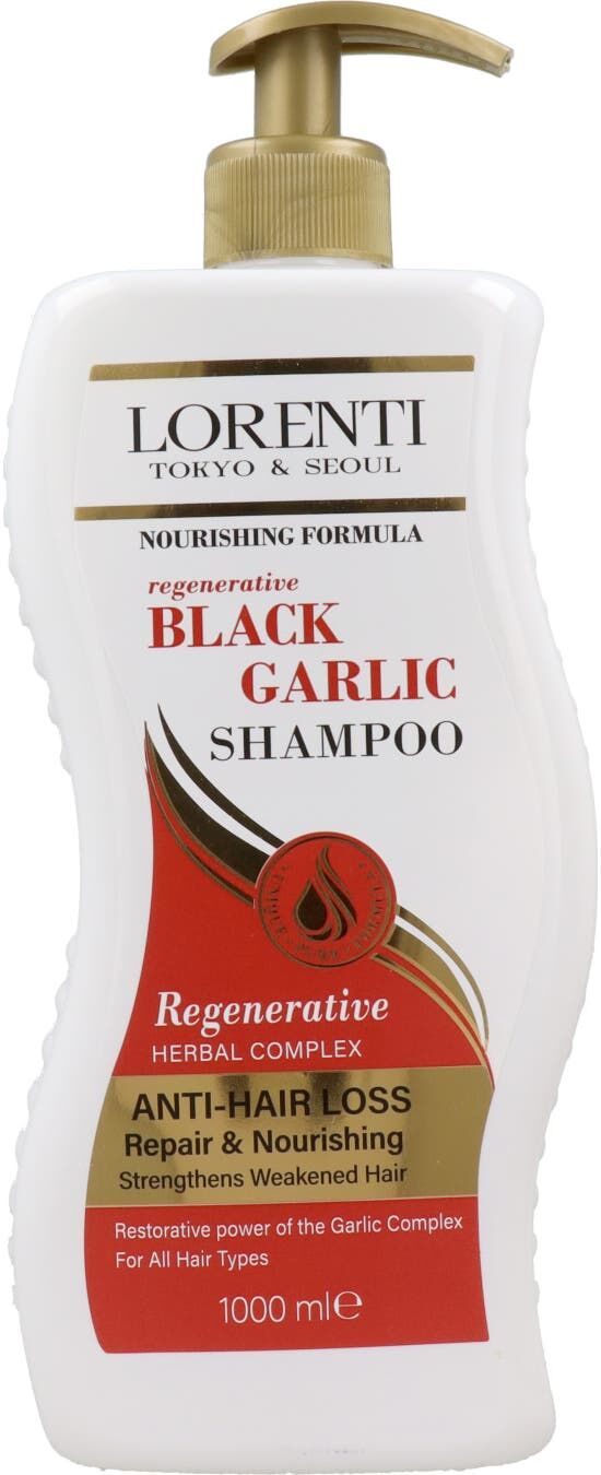 Lorenti Black Garlic Champú 1000 ml