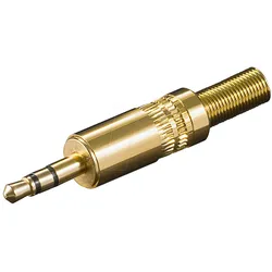 KSSKG 35 - Klinkenstecker, 3,5 mm, Stereo, 3-pol