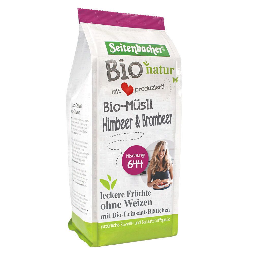 Seitenbacher Bio Himbeer-Brombeer Müsli 454 g