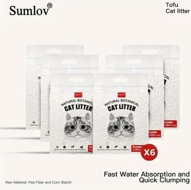 Uplifted Finds Sumlov Natural Botanical Tofu Cat Litter Sumlov Natural Botanical Tofu Cat Litter
