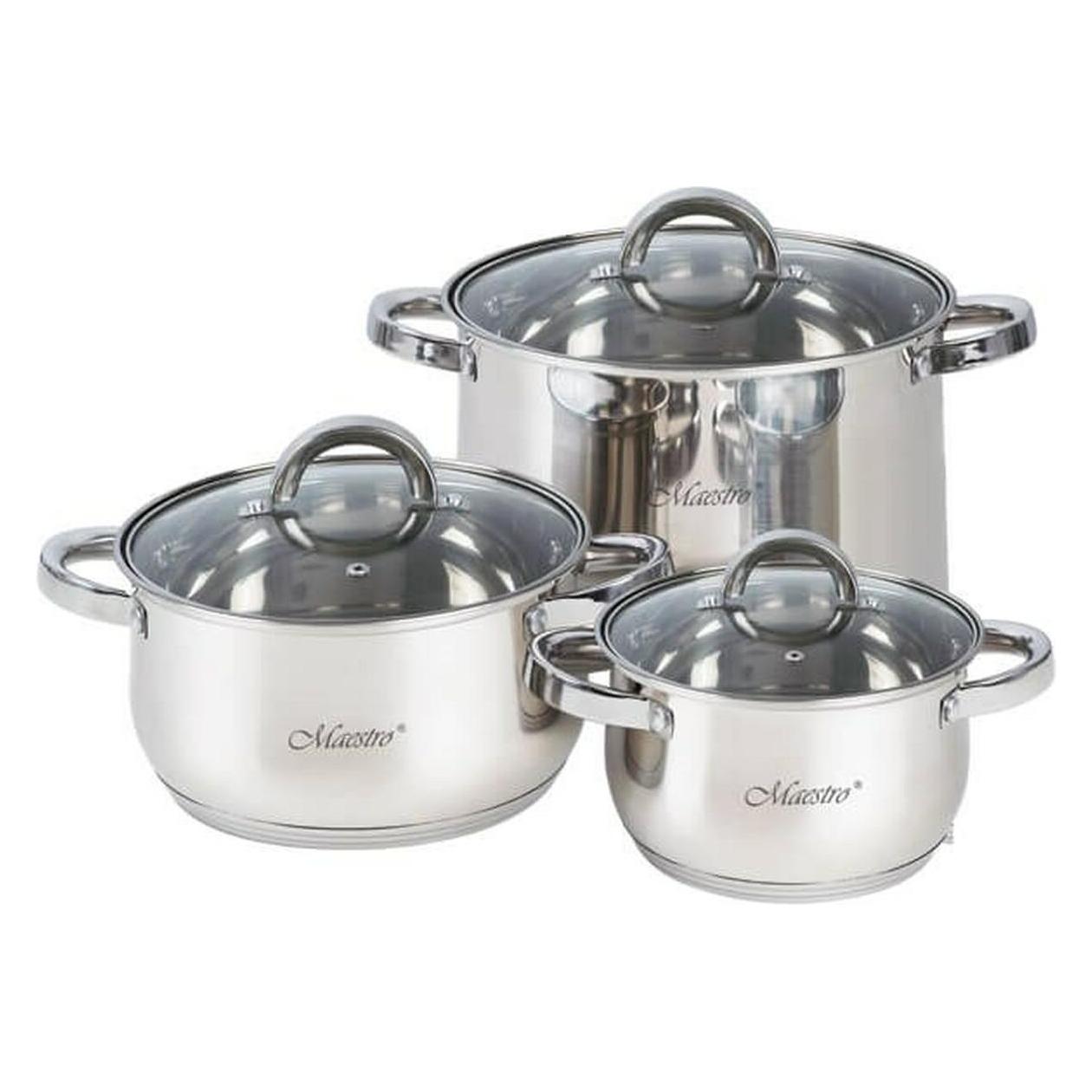 Maestro MR-2120-6L A set of pots of 6 elements (MR-2120-6L)