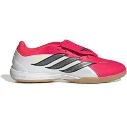 ADIDAS Herren Fussball-Hallenschuhe Predator Pro IN umschlagbare Zunge, Größe 46 in Silber Silber