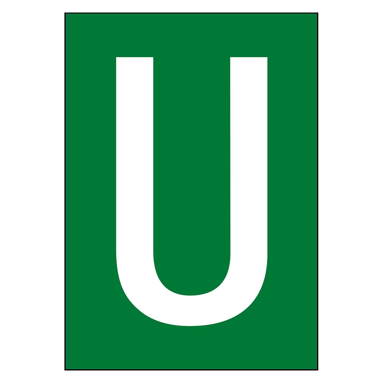 Brady A4-Etiketten mit Zahlen und Buchstaben (NL7541A4GR-U)