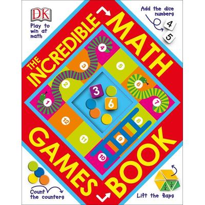The Incredible Math Games Book, Gebundene Ausgabe von DK, Dorling Kindersley USA, 978-1-4654-3628-3