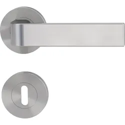 GRIFFWERK Rosettengarnitur GRAPH SIEGER DESIGN WC-Schloss Samtgrau