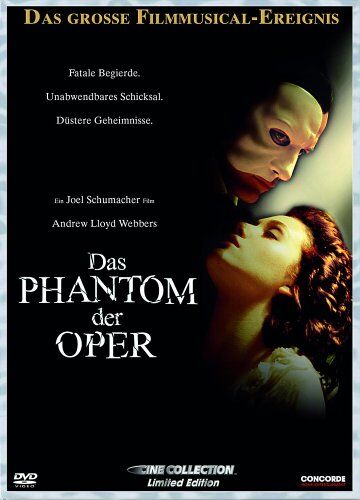 Joel Schumacher - Das Phantom der Oper (Limited Edition inkl. Swarowsky Crystal Tattoo) - Preis vom 08.10.2026 07:26:42 h