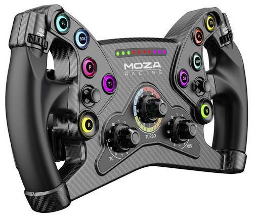 MOZA KS GT-Lenkrad (30 cm) Lenkrad Schwarz
