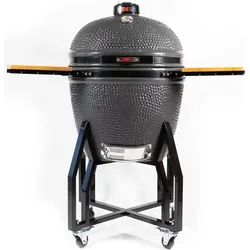Grill Guru, Keramikgrill, Keramikgrill Kamado Original XL mit Gesell und Ablage rollbar (560 mm)
