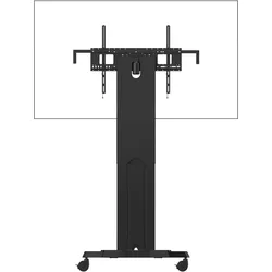 Vision Motorised Height Adjustable Display Trolley - LIFETIME WARRANTY - Heavy duty - Fits displays (130 kg, 47" - 90"), TV Ständer, Schwarz