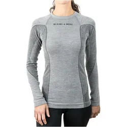 Merino & More, Damen, Funktionsshirt, Merino Shirt Langarm (XL), Schwarz, XL