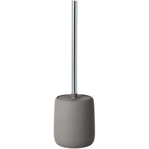 Blomus WC-Bürste Sono Satellite, grau, mit Kunststoffborsten & Keramik-Bürstenhalter