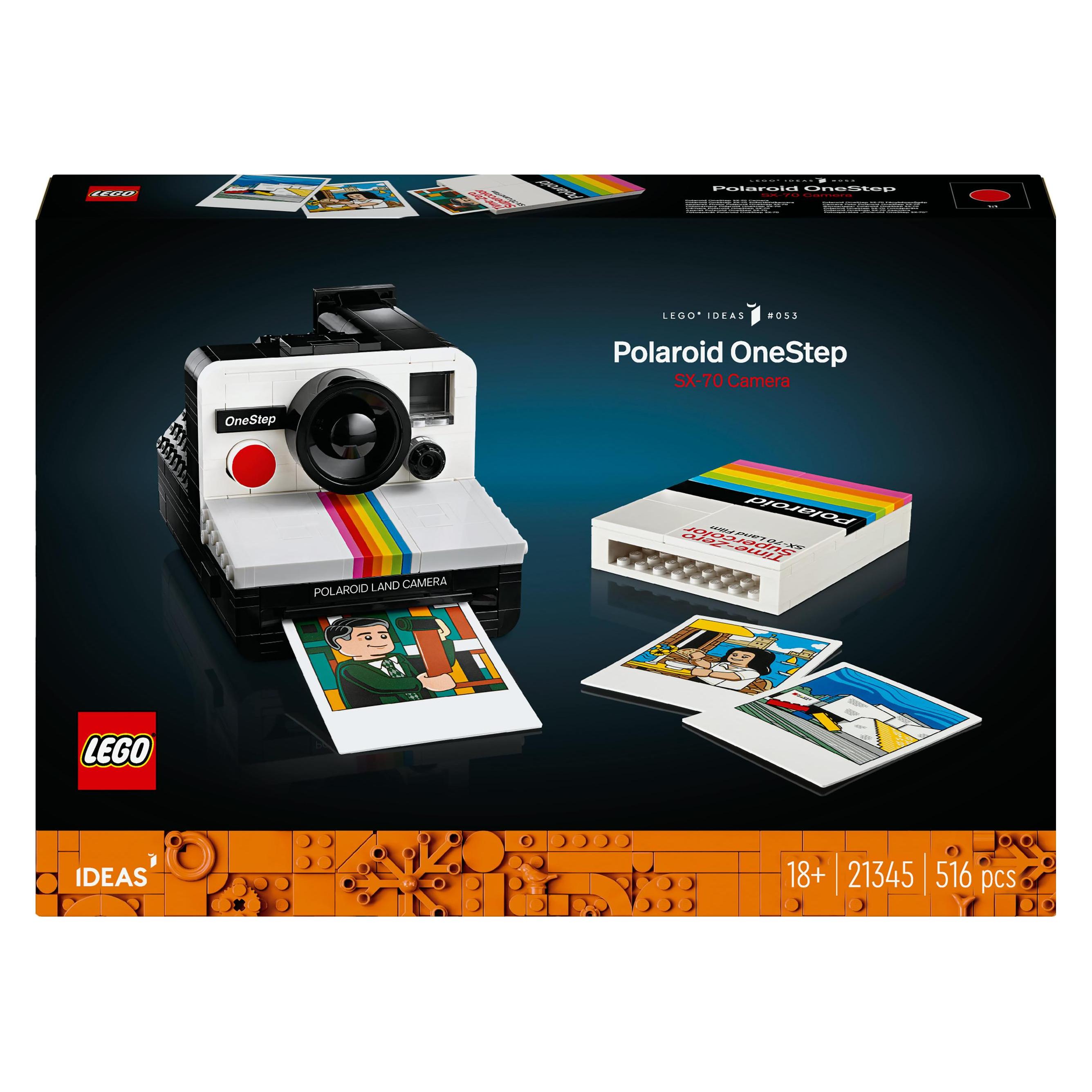 LEGO Polaroid OneStep SX-70 Sofortbildkamera (21345, LEGO Ideas) (21345)