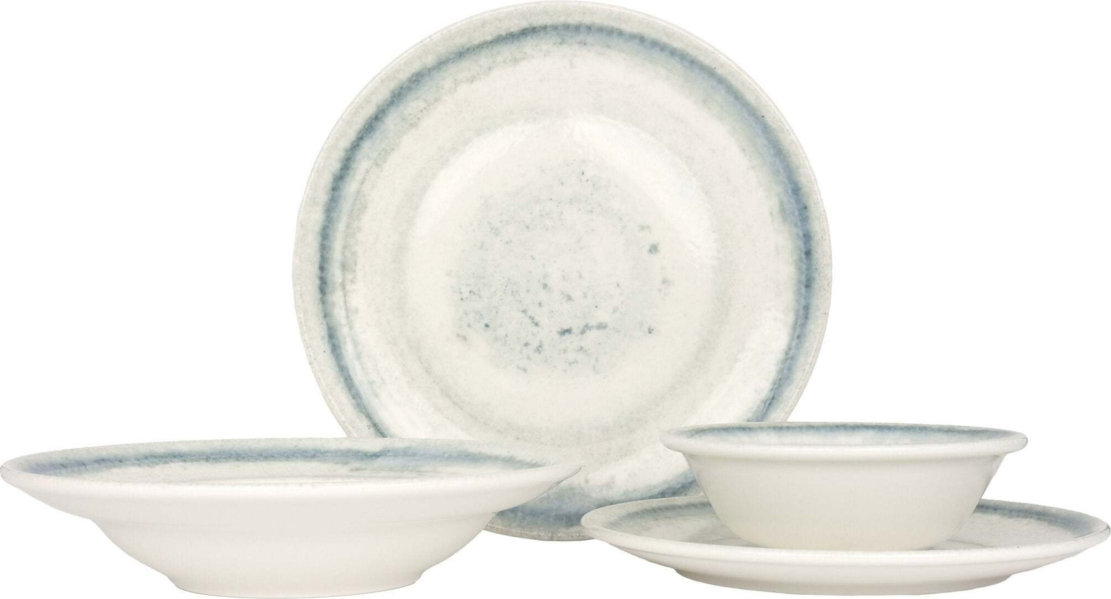 Bonna Rivus servies set van 24 stuks voor 6 personen van porselein