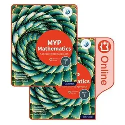 MYP Mathematics 1: Print and Online Course Book Pack, Schulbücher von David Kunkel Weber