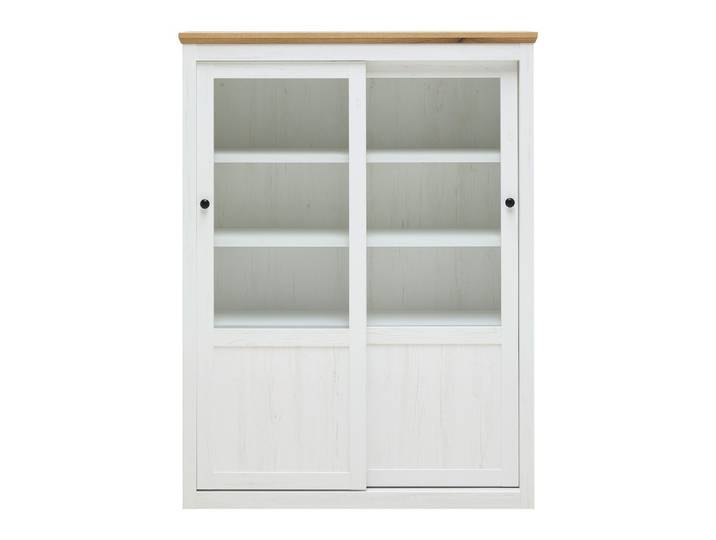 Highboard Korsika Eichefarben/Weiß