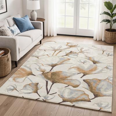 Addison Rugs Premium Washable Super Soft Floral Dupree Mayfield Rug