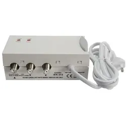 Triax Antennenverstärker IFA 313 mit 2 Ausgängen und 5-65 MHz Rückweg, TV Zubehör