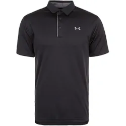 Under Armour, Herren, Sportshirt, Tech Poloshirt Herren (S), Schwarz