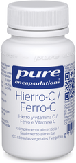 Pure Encapsulations Ferro-C Ferro e Vitamina C 60 cápsulas