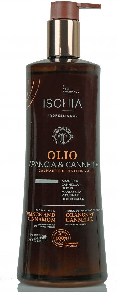 Ischia Eau Thermale Olio da massaggio Arancia e Cannella