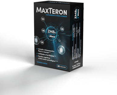 Maxteron Suplemento para Homem ZMB6 Complex 30 comprimidos