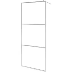 Helloshop26 - Walk-in-Dusche Duschkabine Duschwand Badezimmer Wohnbereich Interieur ESG-Glas 140x195 cm 5 mm mattiert 02_0002126