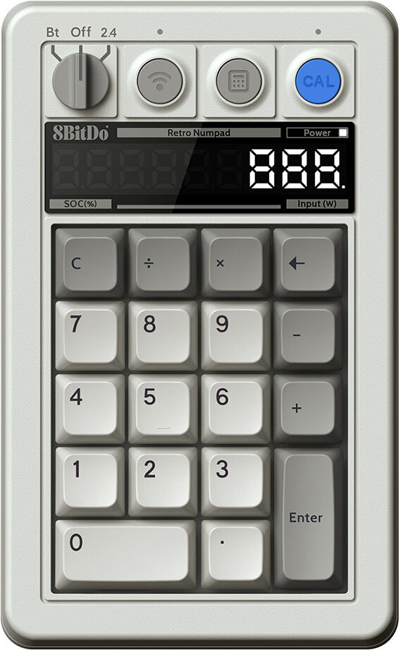 8bitdo Retro 18 Mechanical Numpad - Trådlös Numpad - M Edition