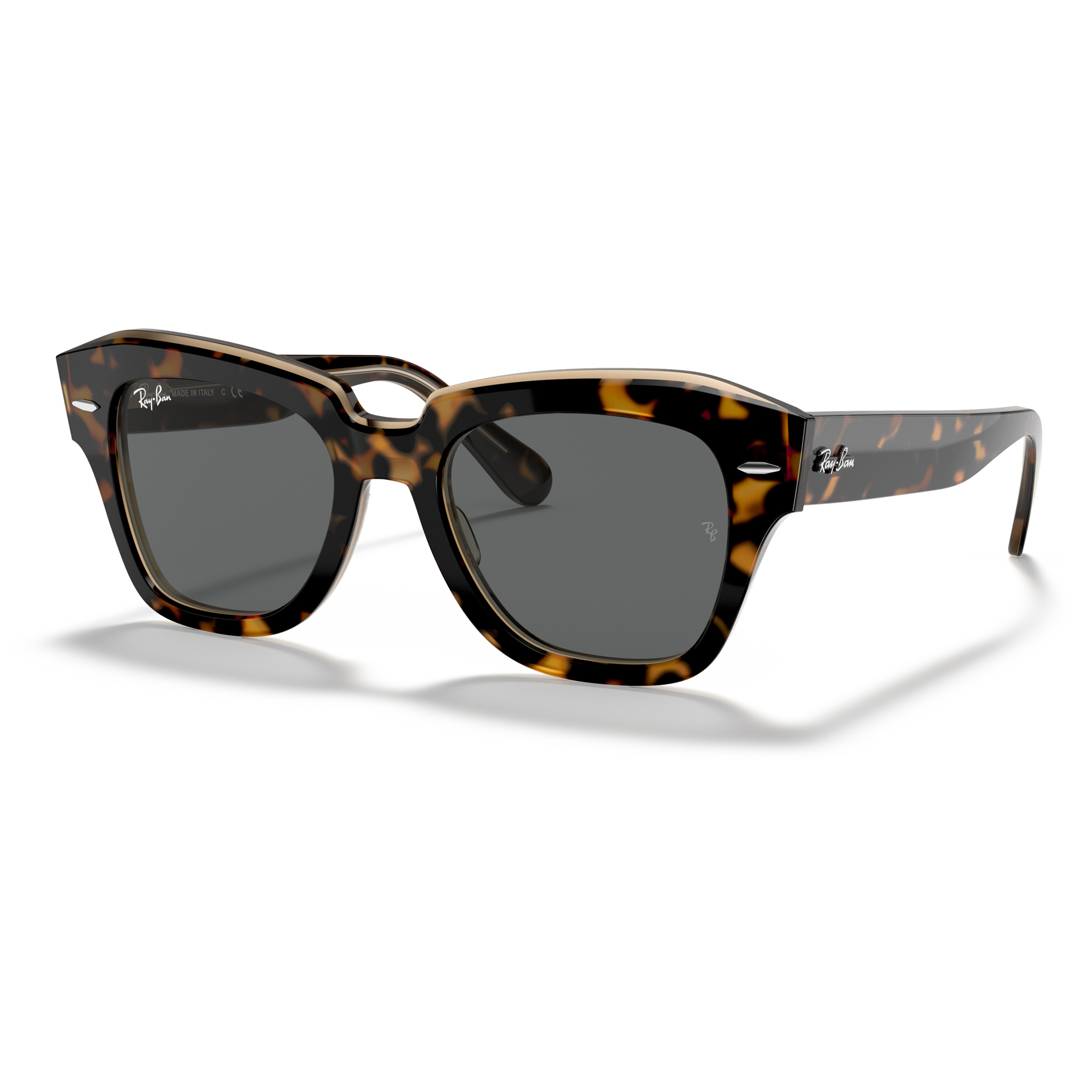 Ray Ban State Street Sonnenbrille Sonnenbrillen weiss Lifestyle