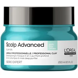250ml L'Oréal Professionnel Paris Serie Expert Scalp Advanced Anti-Oiliness 2in1 Deep Purifier Clay