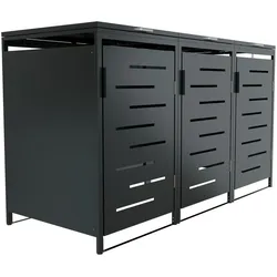 Metall Mülltonnenbox Arel