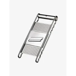 WMF Gemüsereibe Küchenreibe 12x18cm 4 Aufsätze Hobeln Raspeln Reiben Schneiden Gourmet, Küchenreibe, Silber