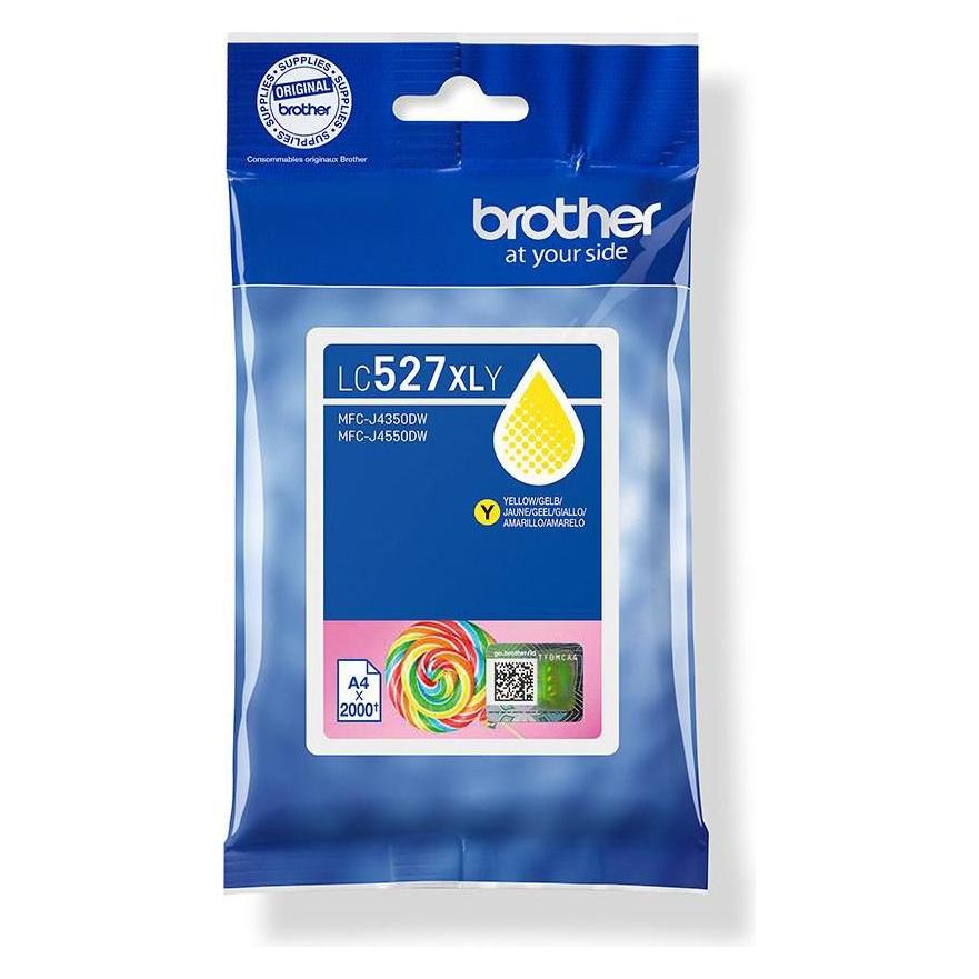 Brother C527Xly High Yield Ink (Y) (LC-527XLY)