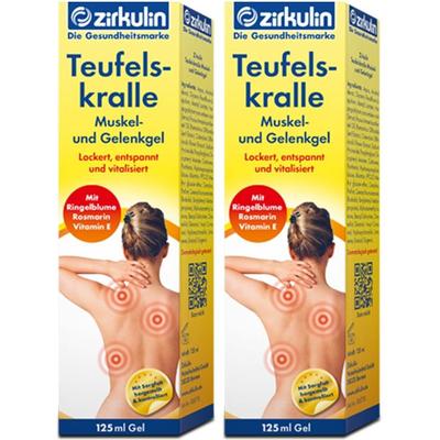 Zirkulin Teufelskralle Muskel- und Gelenkgel 2x 2x125 ml Gel