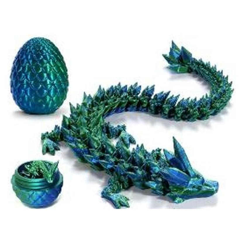 Triton MagiX Dragon Egg Ryktor - Drache blau 23cm (881911)