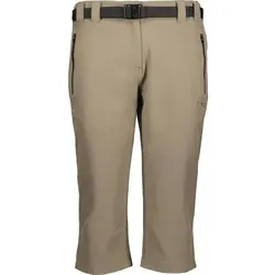 CMP Damen Bermuda Stretch Caprihose, Größe 44 in Grau Grau
