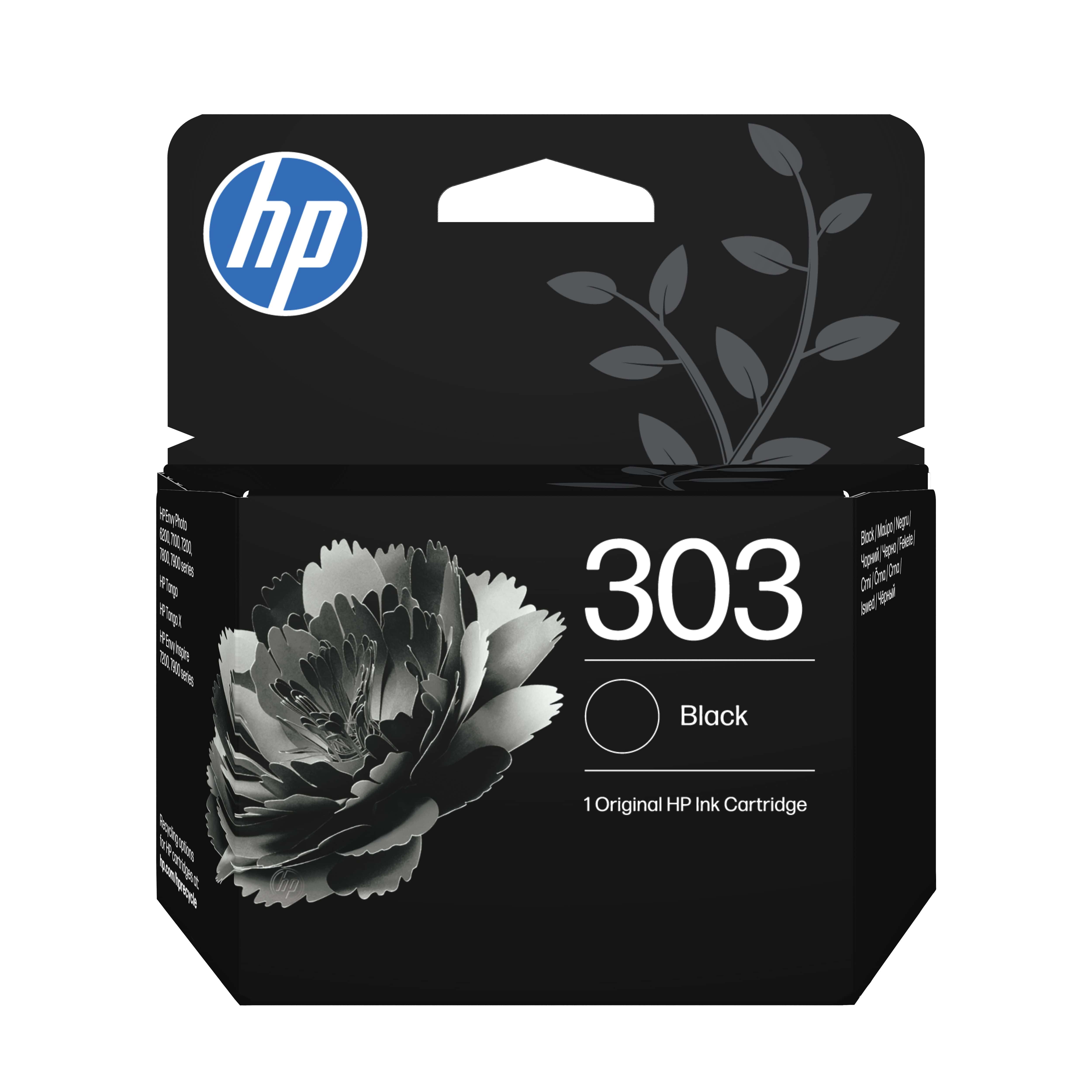 HP Druckerpatronen Schwarz 200 Seiten Nr.303 T6N02AE